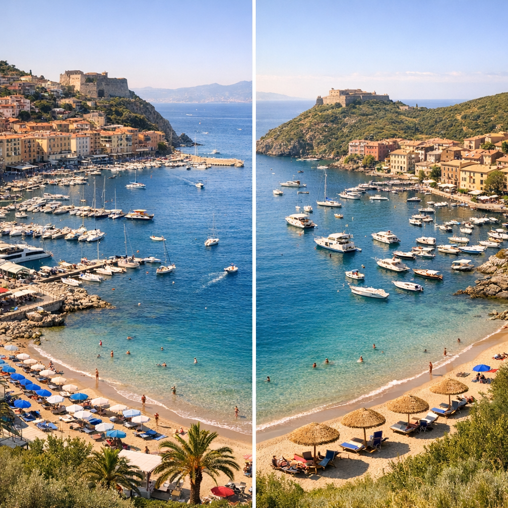 Porto Santo Stefano o Porto Ercole: quale base conviene