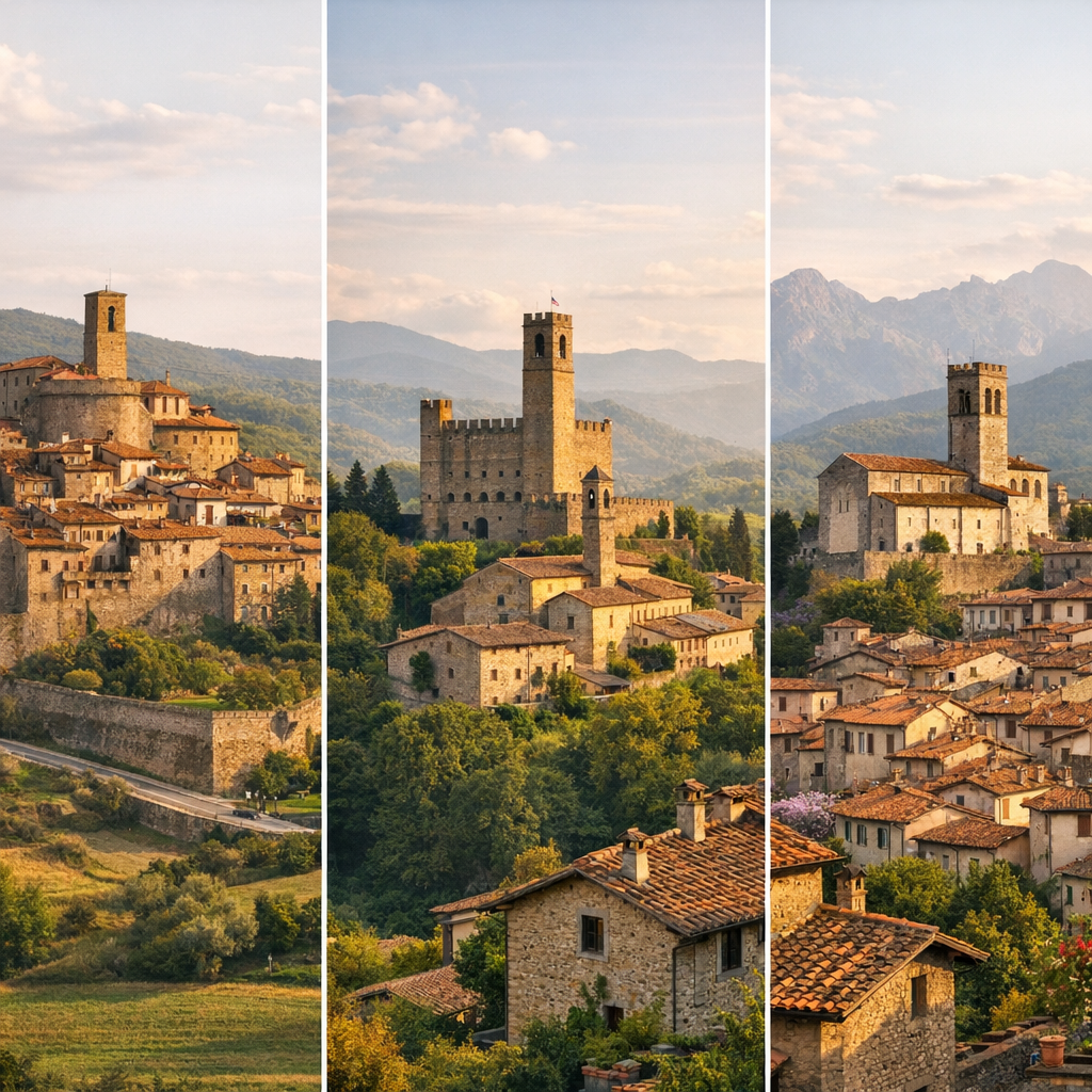 Anghiari, Poppi e Barga: la Toscana di castelli, pievi e memoria