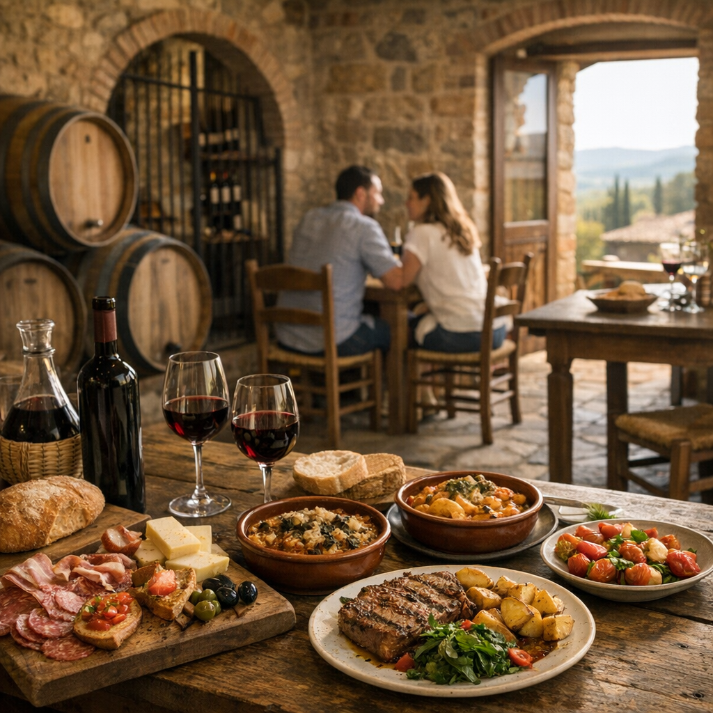 Le migliori cantine toscane dove mangiare e fermarsi a tavola