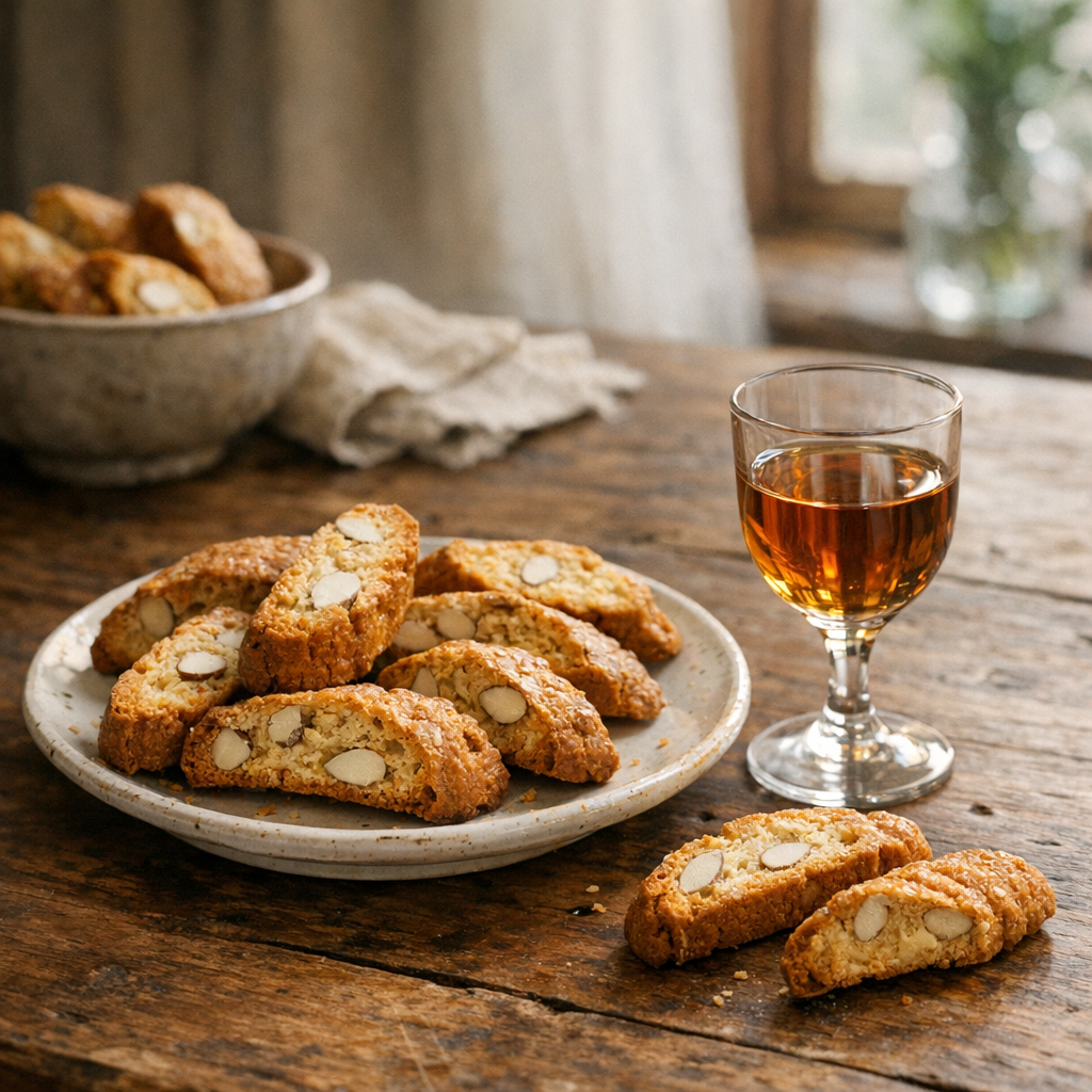 I Cantucci e il Vin Santo raccontano il vero fine pasto toscano