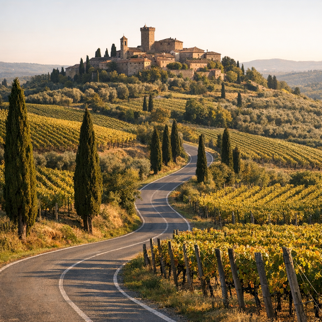 L’itinerario nel Chianti: un percorso tra Chiantigiana e Cassia