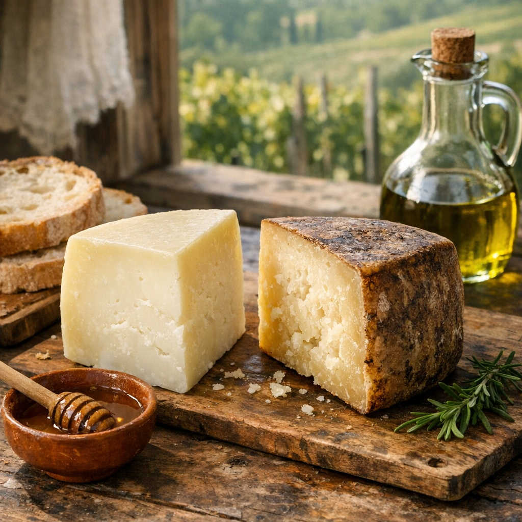 Come scegliere il Pecorino Toscano, dal fresco allo stagionato