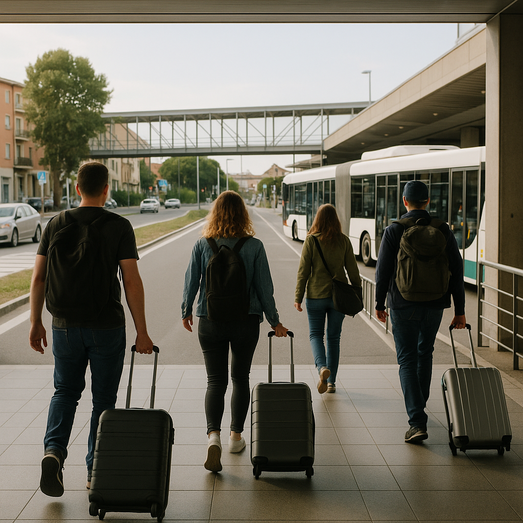 Come raggiungere il centro di Pisa dall'aeroporto facilmente