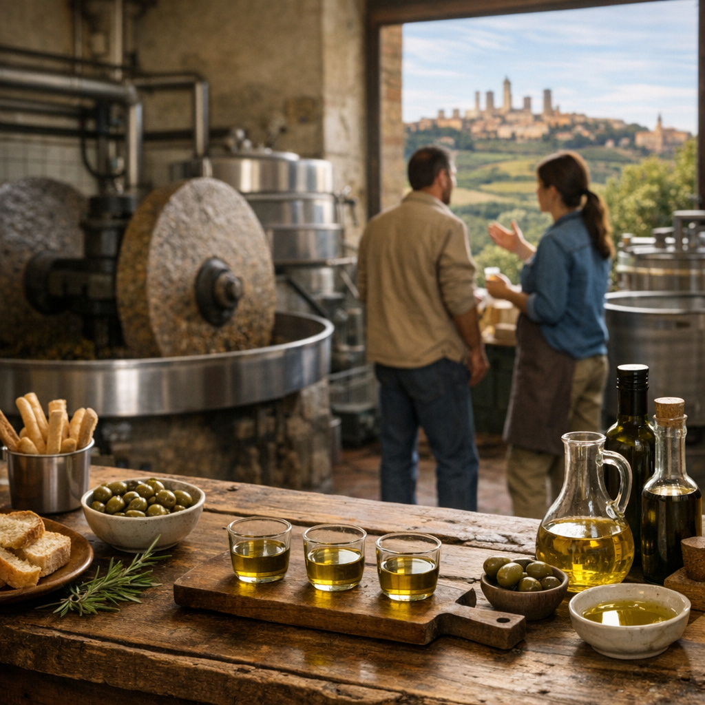 Esperienze in frantoio: San Gimignano, Montepulciano e le tappe che fanno capire l'olio