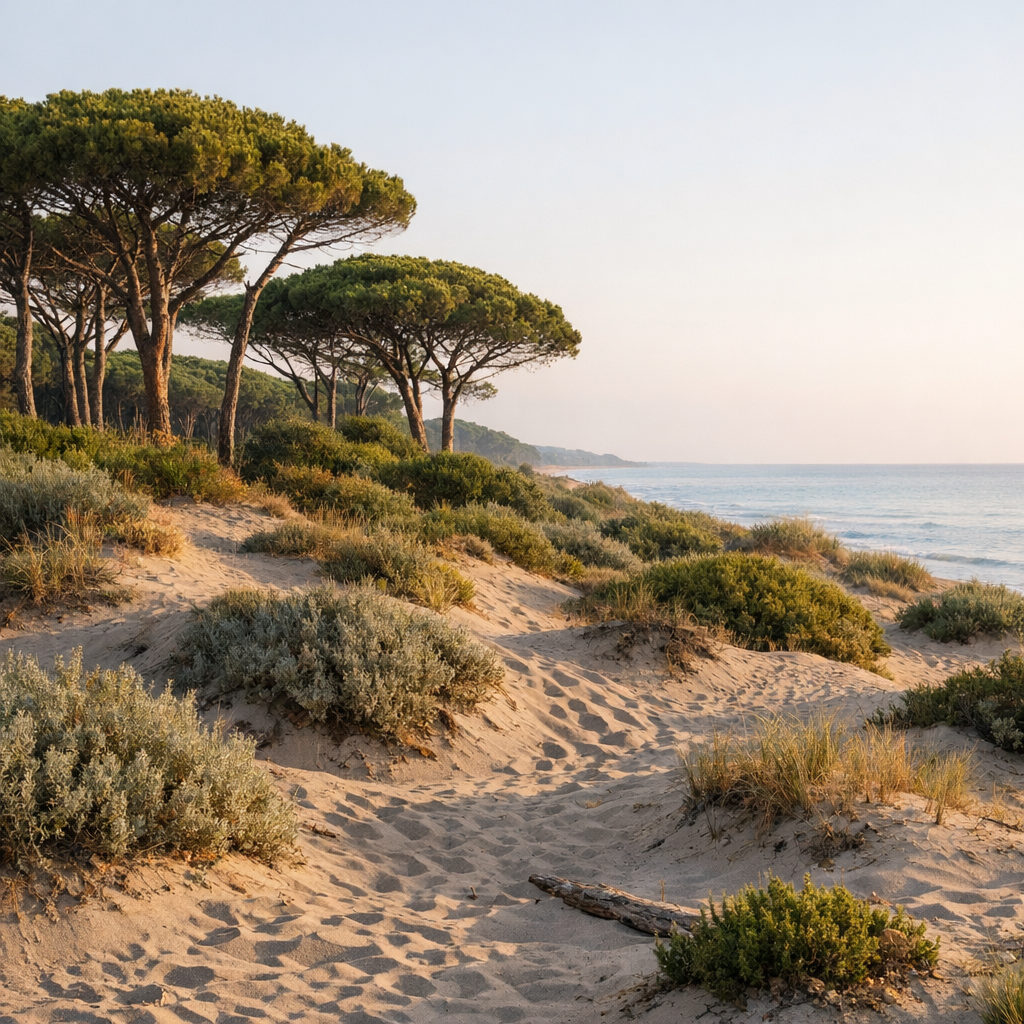 Le dune di Tirrenia : una sosta tra oasi, Pisa e mare