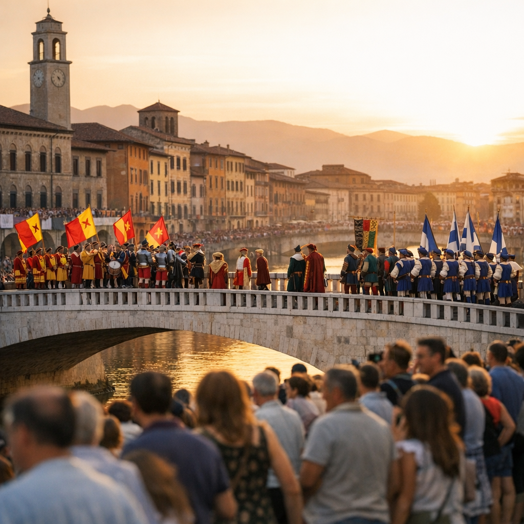 Gioco del Ponte a Pisa: storia, regole e dove vederlo
