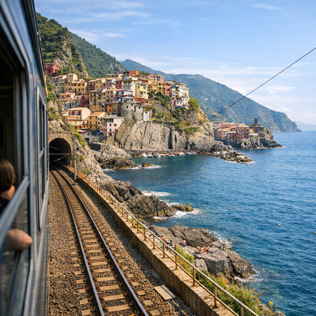 La gita alle Cinque Terre da Pisa in giornata : tempi reali
