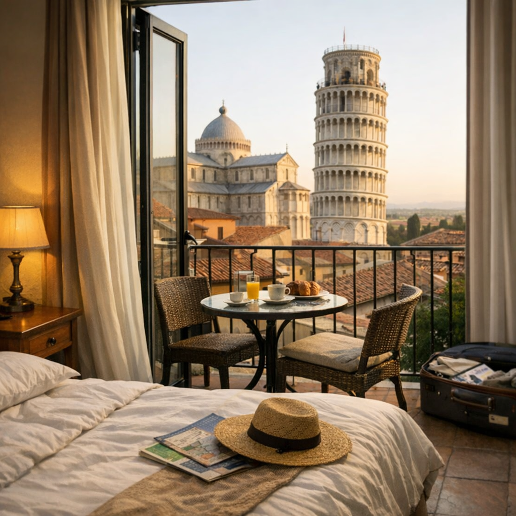 Quanto costa dormire vicino alla Torre di Pisa per micro-quartiere e stagione