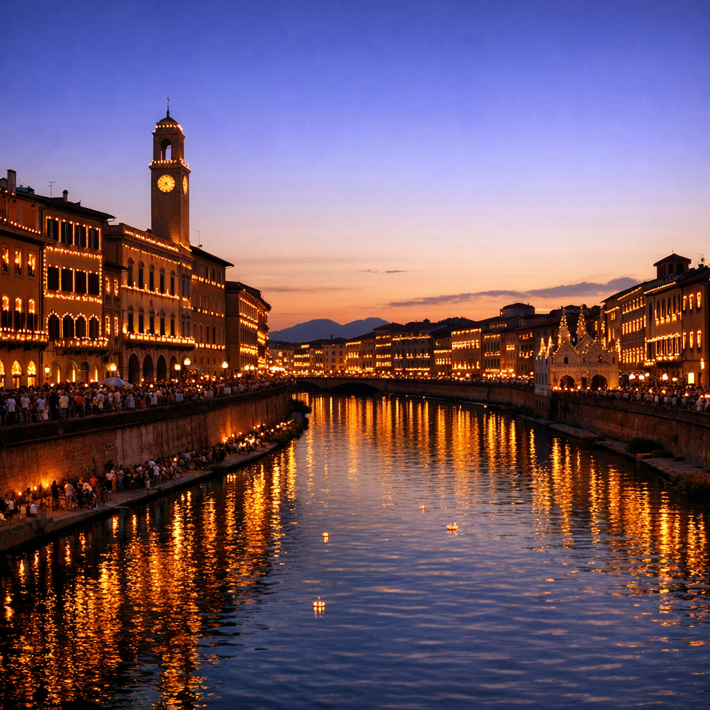 La luminara di San Ranieri a Pisa: storia, significato e consigli