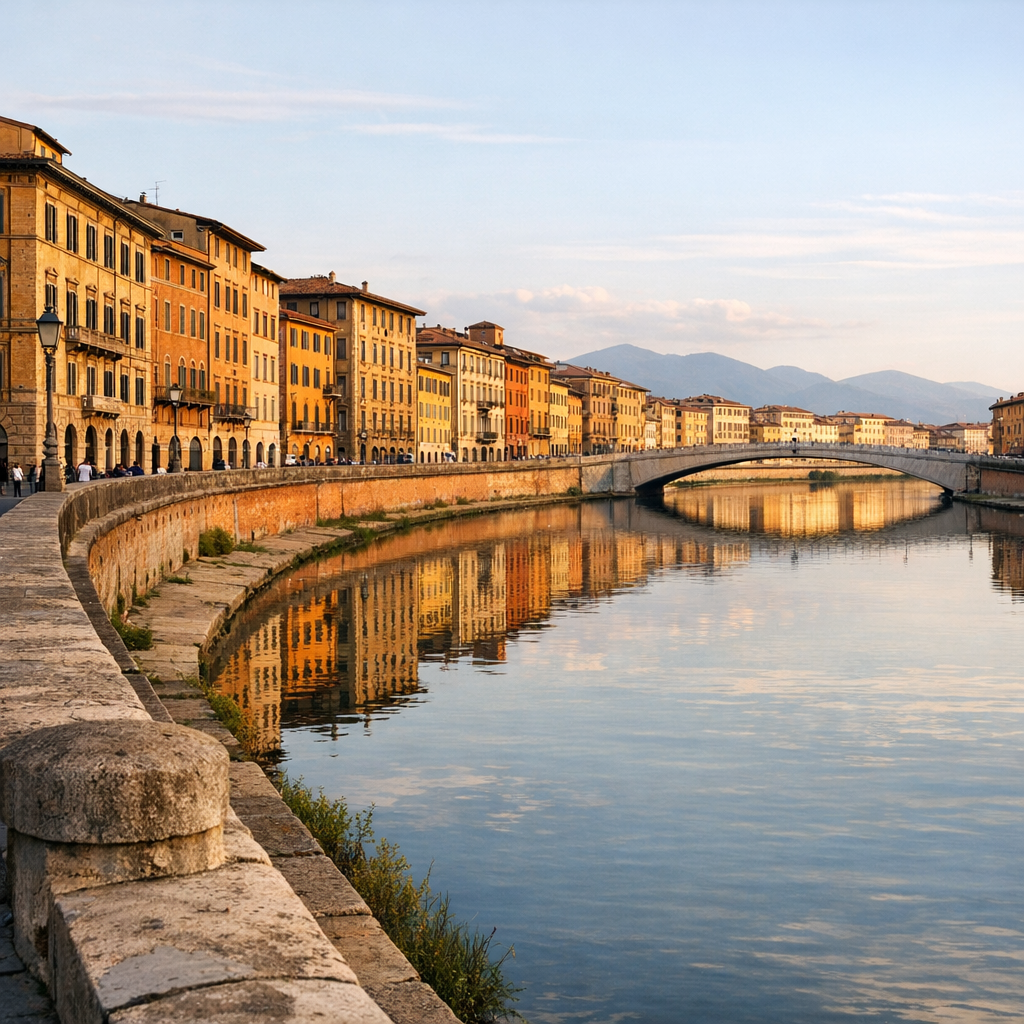 Il lungarno di Pisa cambia volto: Mediceo, Pacinotti, Leopardi