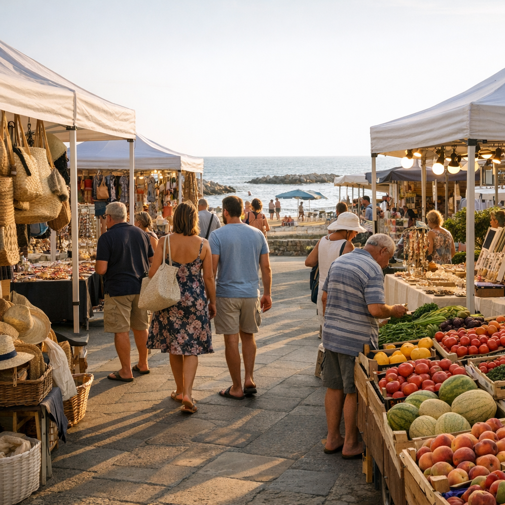 Marina di Pisa e Tirrenia: mercati estivi, accesso facile e mercati straordinari