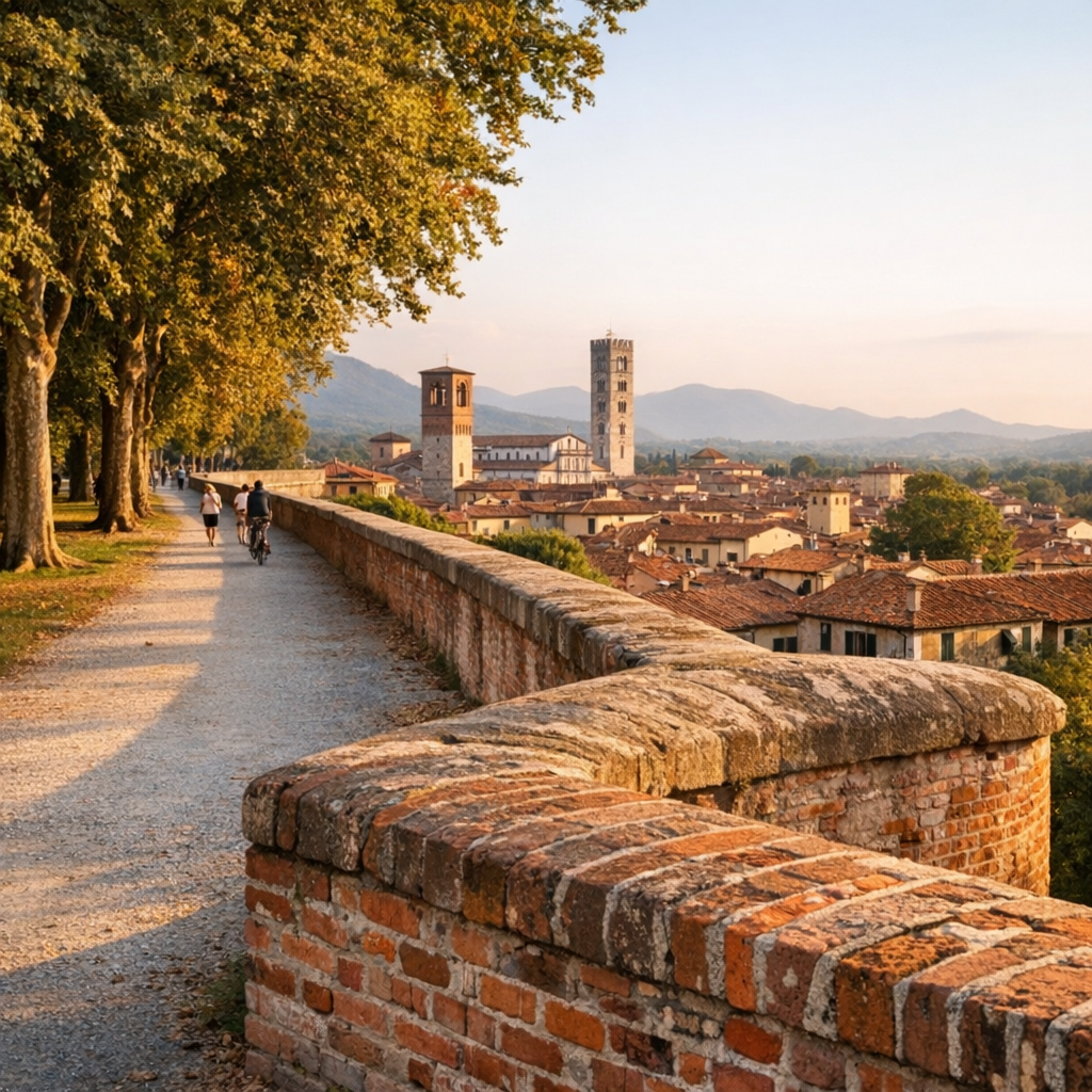 Les mura di Lucca : elles dessinent la plus belle boucle de Lucques