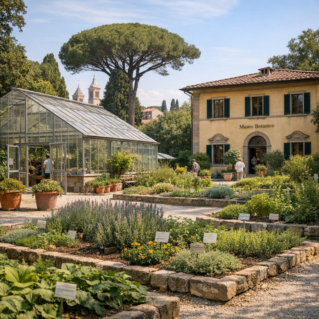Tra aiuole, serre e Museo Botanico: i nuclei da non saltare