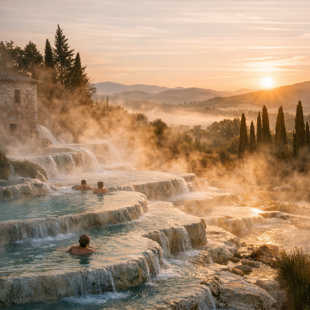 Les thermes de Toscane se choisissent selon vos envies