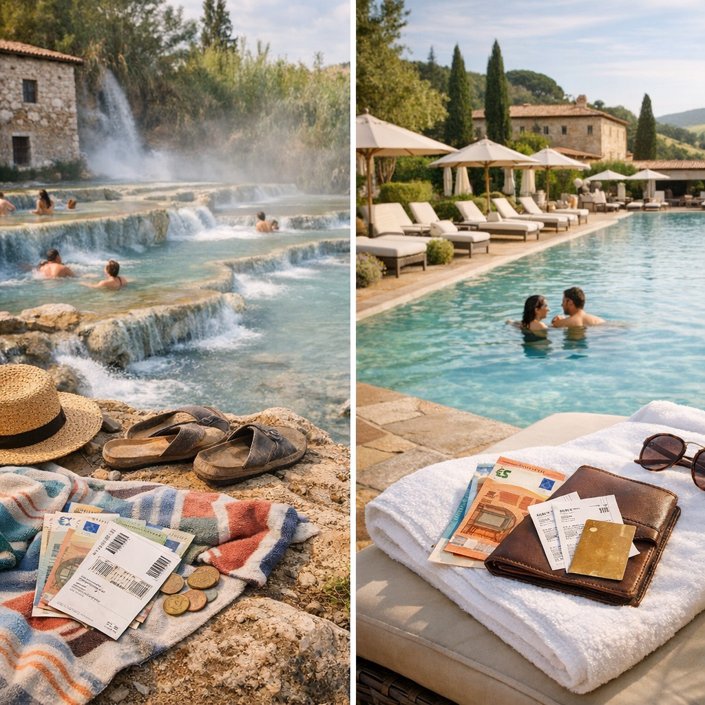 Biglietti, prezzi e differenze tra terme libere e resort