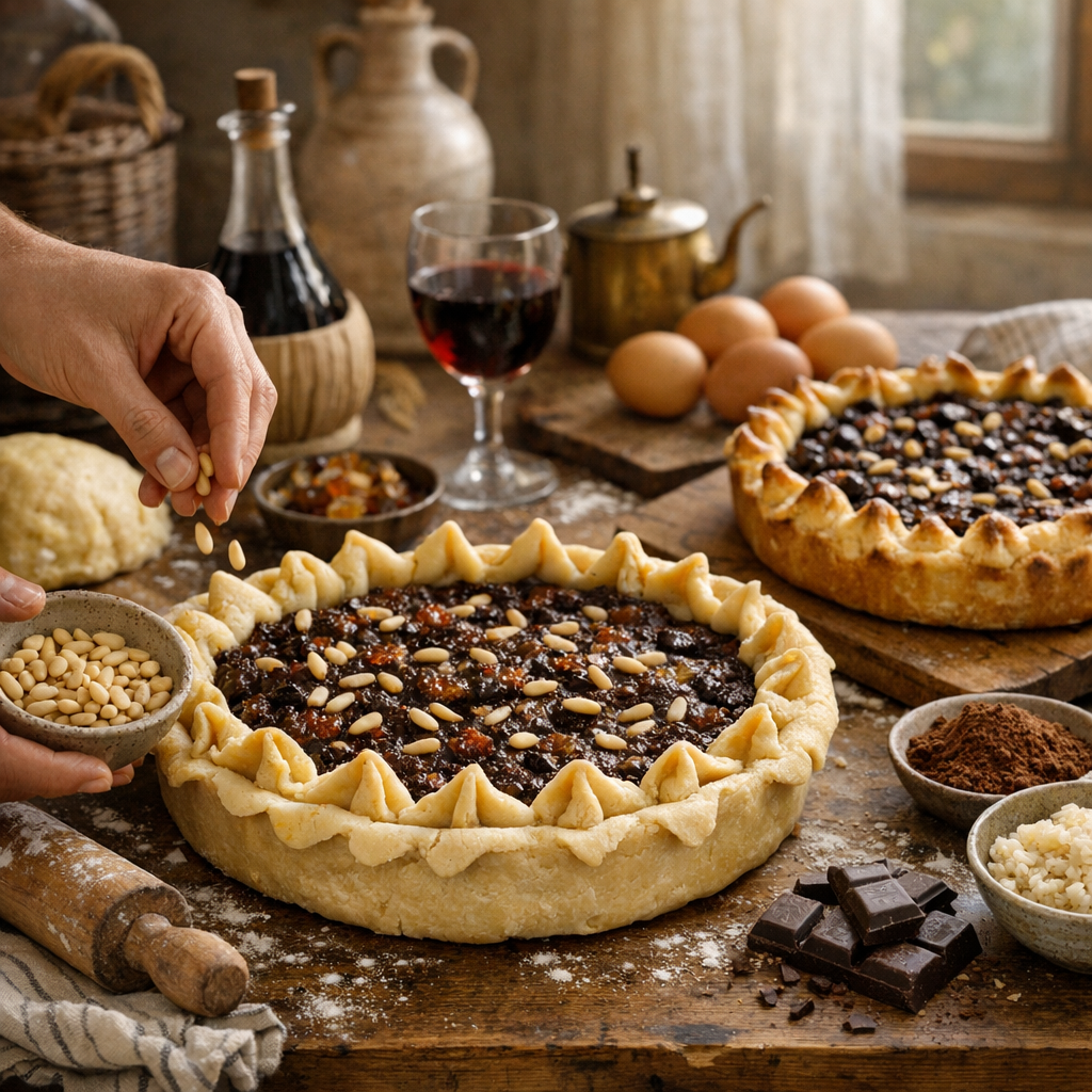 Torta coi bischeri: come si prepara senza perdere il carattere toscano
