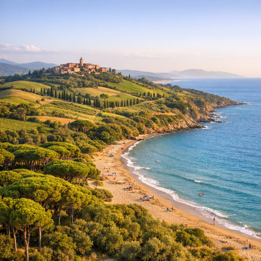 Come vivere la Toscana tra mare e colline in una settimana