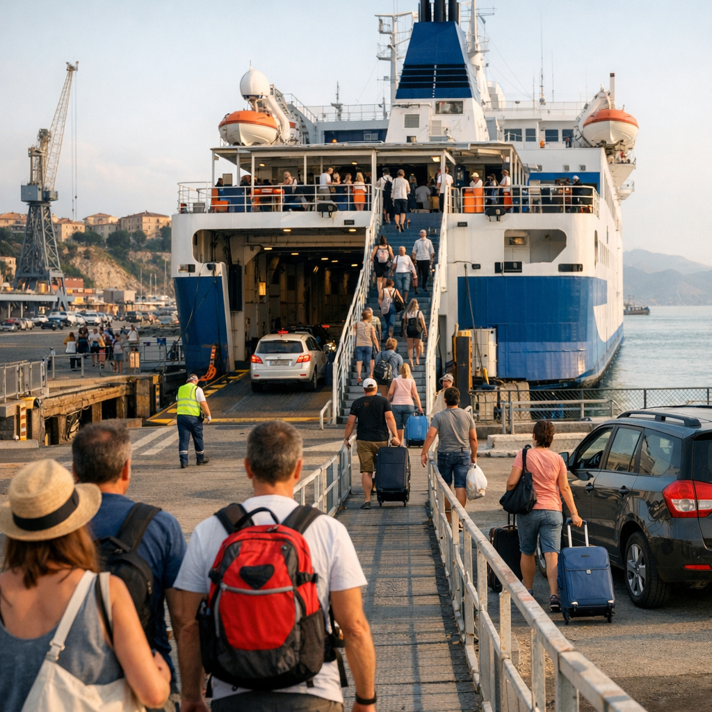Dove si prende il traghetto a Piombino e come funziona l’imbarco