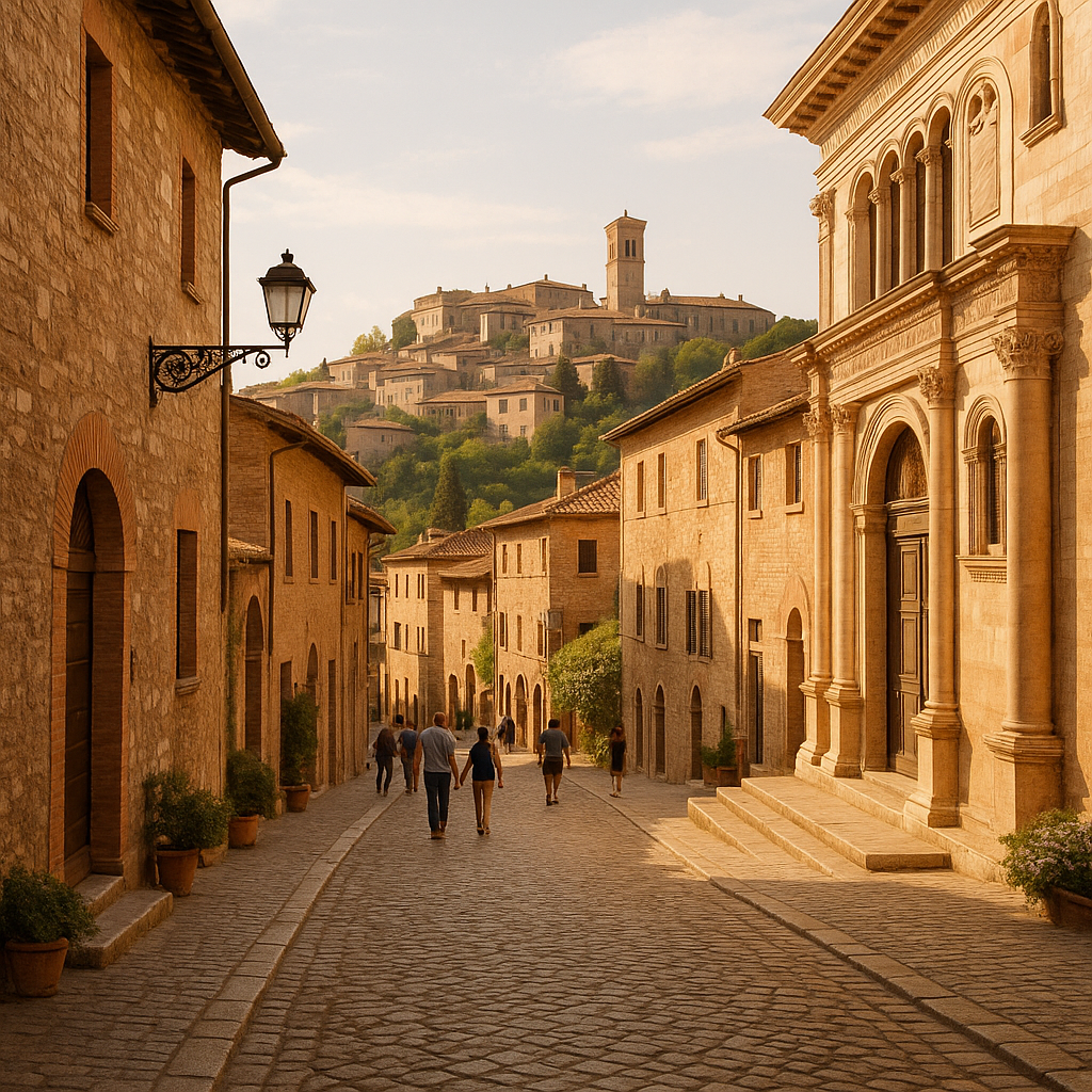 Vacances culturelles en Italie du centre: città, borghi e sapori
